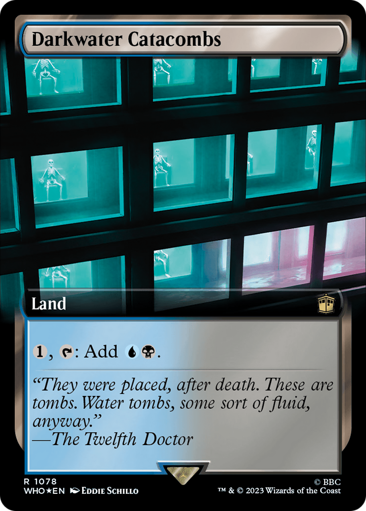 Darkwater Catacombs (Extended Art (Surge Foil) [Doctor Who] | Exor Games Bridgewater