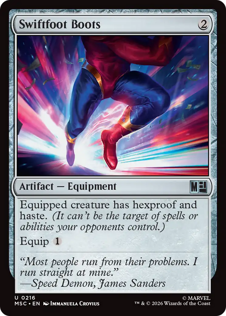 Swiftfoot Boots [Marvel Super Heroes Commander] | Exor Games Bridgewater