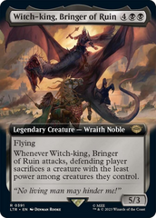 Witch-king, Bringer of Ruin (Extended Alternate Art) [The Lord of the Rings: Tales of Middle-Earth] | Exor Games Bridgewater