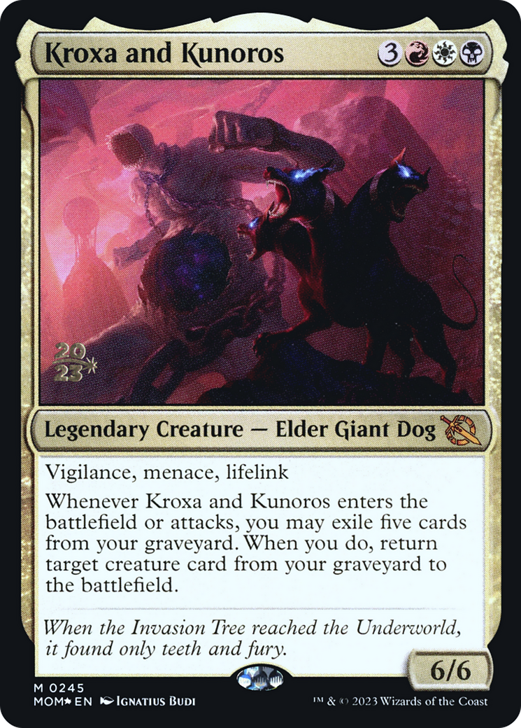 Kroxa and Kunoros [March of the Machine Prerelease Promos] | Exor Games Bridgewater