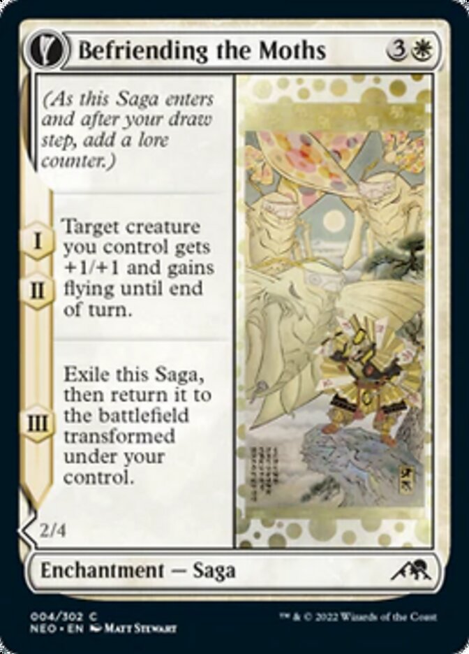 Befriending the Moths // Imperial Moth [Kamigawa: Neon Dynasty] | Exor Games Bridgewater