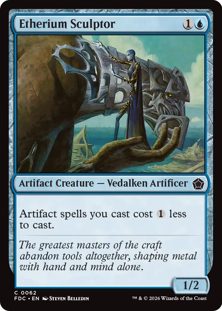 Etherium Sculptor [Foundations Commander] | Exor Games Bridgewater
