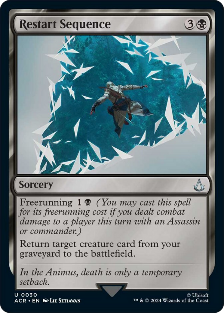 Restart Sequence [Assassin's Creed] | Exor Games Bridgewater