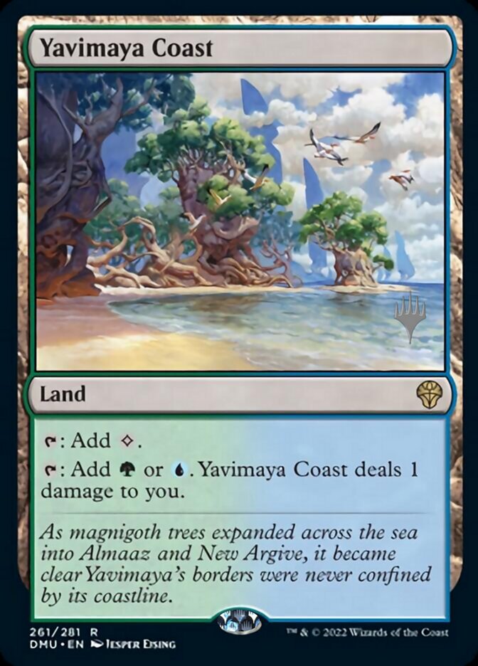 Yavimaya Coast (Promo Pack) [Dominaria United Promos] | Exor Games Bridgewater