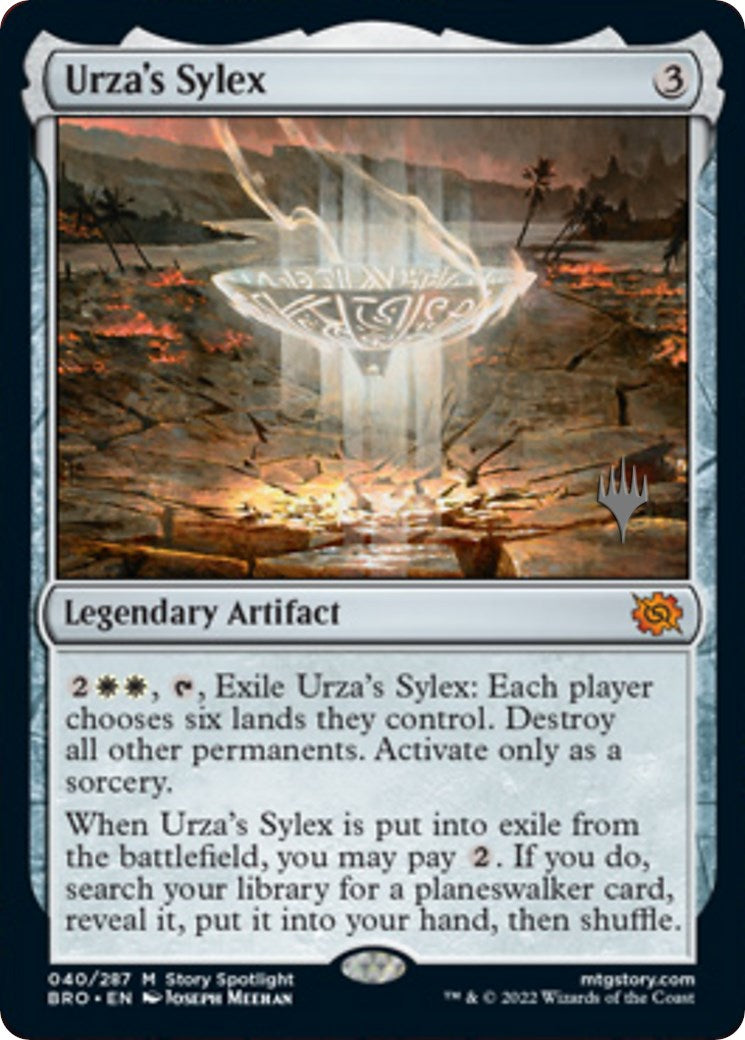 Urza's Sylex (Promo Pack) [The Brothers' War Promos] | Exor Games Bridgewater