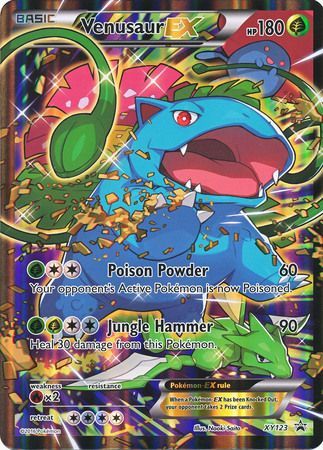 Venusaur EX (XY123) (Jumbo Card) [XY: Black Star Promos] | Exor Games Bridgewater