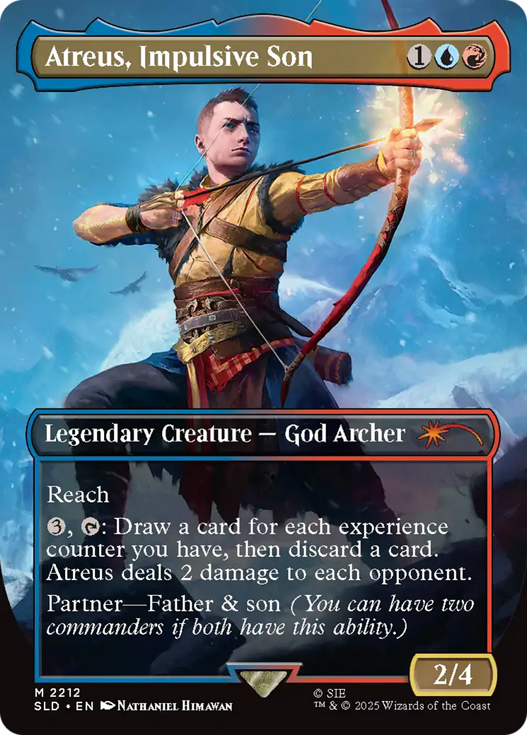 Atreus, Impulsive Son [Secret Lair Drop Series] | Exor Games Bridgewater