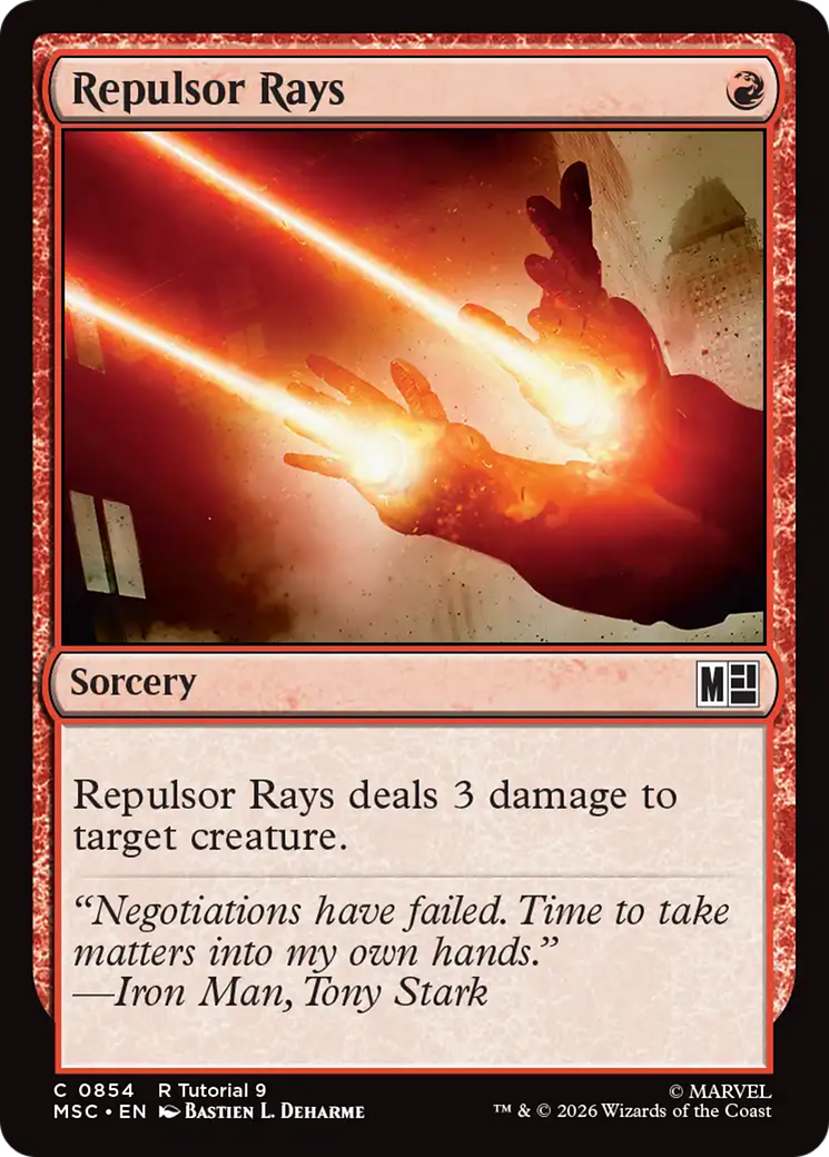 Repulsor Rays [Marvel Super Heroes Commander] | Exor Games Bridgewater