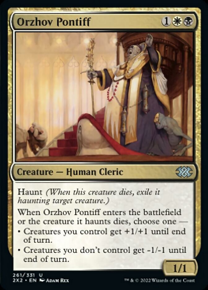 Orzhov Pontiff [Double Masters 2022] | Exor Games Bridgewater