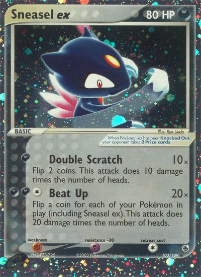 Sneasel ex (103/109) [EX: Ruby & Sapphire] | Exor Games Bridgewater