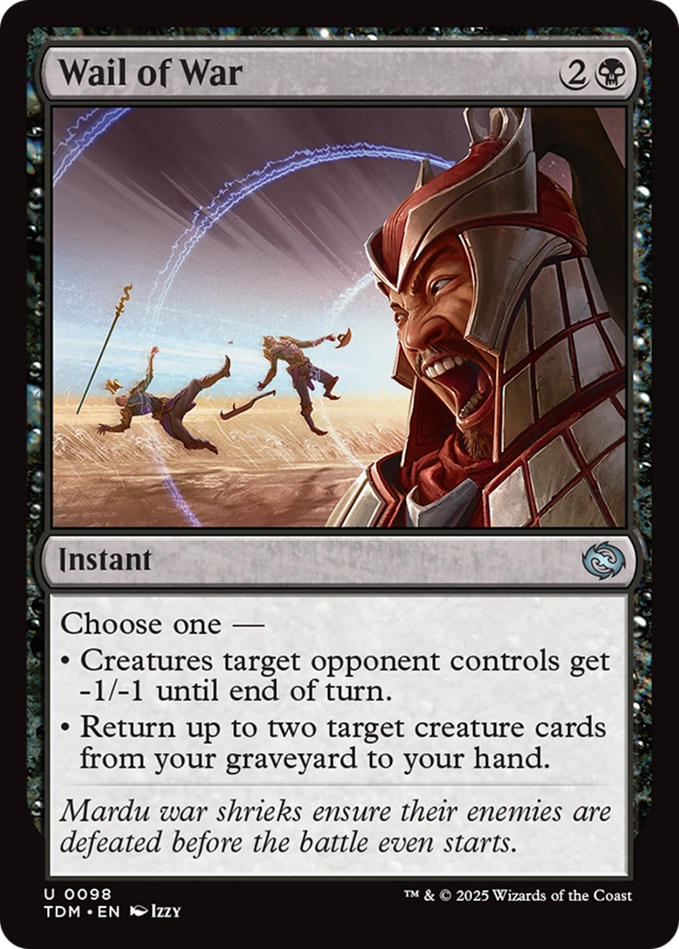 Wail of War [Tarkir: Dragonstorm] | Exor Games Bridgewater