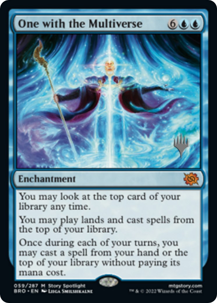 One with the Multiverse (Promo Pack) [The Brothers' War Promos] | Exor Games Bridgewater