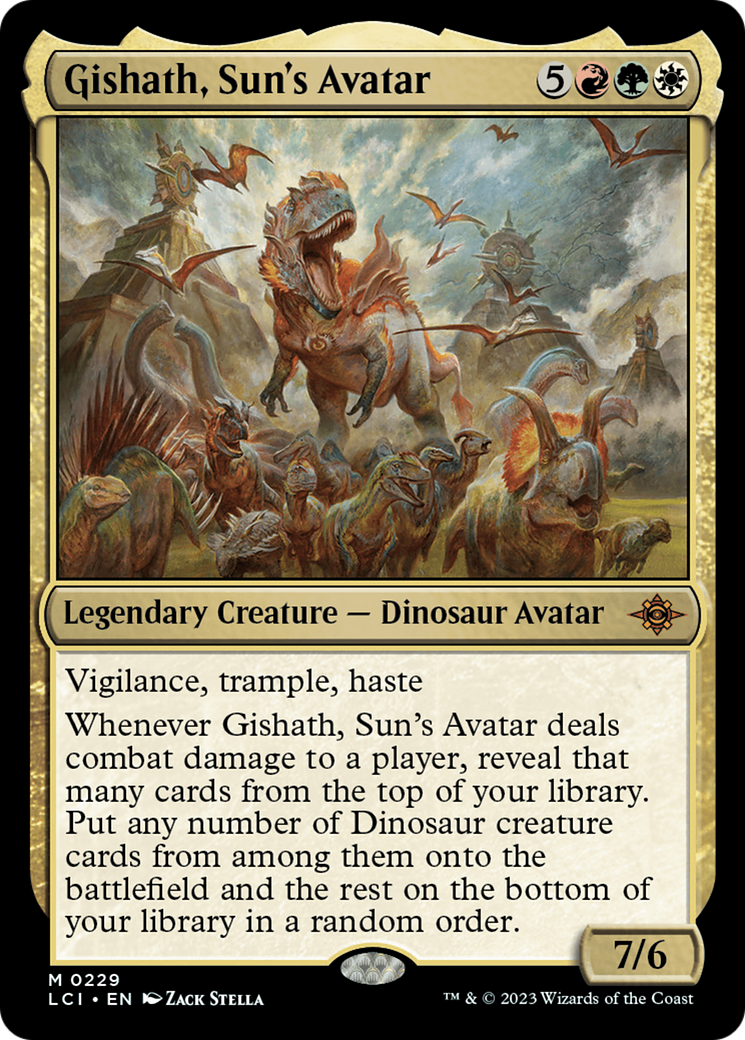 Gishath, Sun's Avatar [The Lost Caverns of Ixalan] | Exor Games Bridgewater