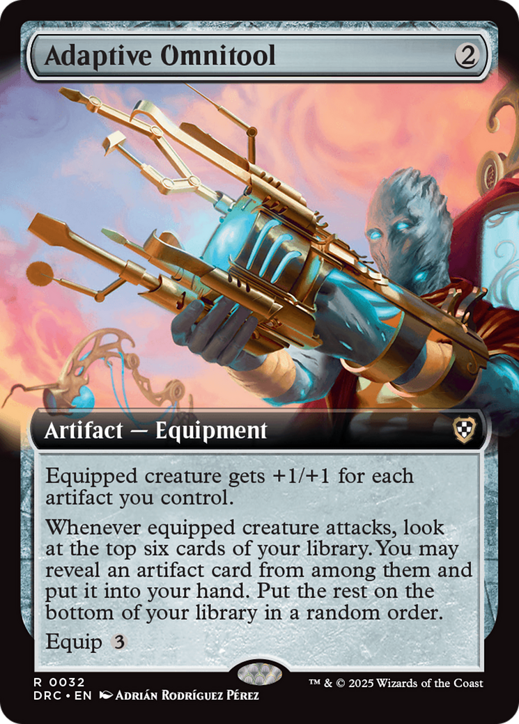 Adaptive Omnitool (Extended Art) [Aetherdrift Commander] | Exor Games Bridgewater