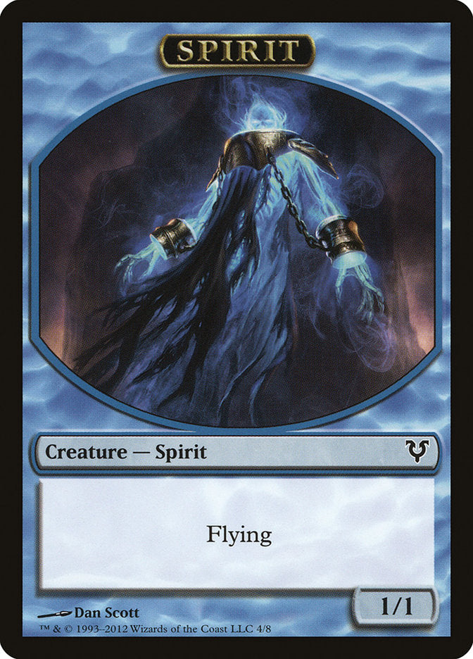 Spirit Token (4/8) [Avacyn Restored Tokens] | Exor Games Bridgewater