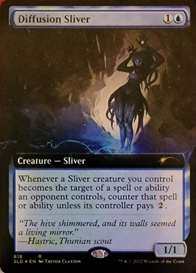 Diffusion Sliver (Extended Art) [Secret Lair Drop Promos] | Exor Games Bridgewater