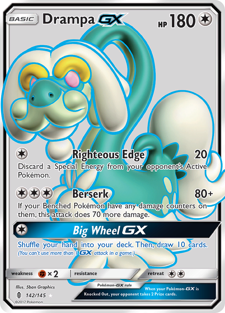 Drampa GX (142/145) [Sun & Moon: Guardians Rising] | Exor Games Bridgewater