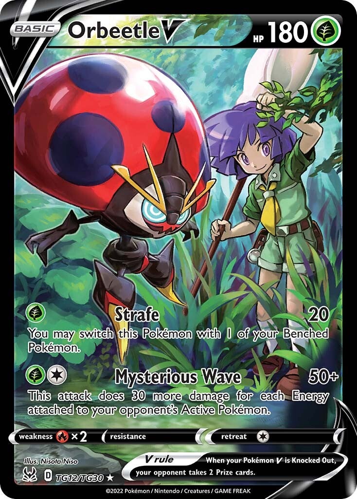 Orbeetle V (TG12/TG30) [Sword & Shield: Lost Origin] | Exor Games Bridgewater