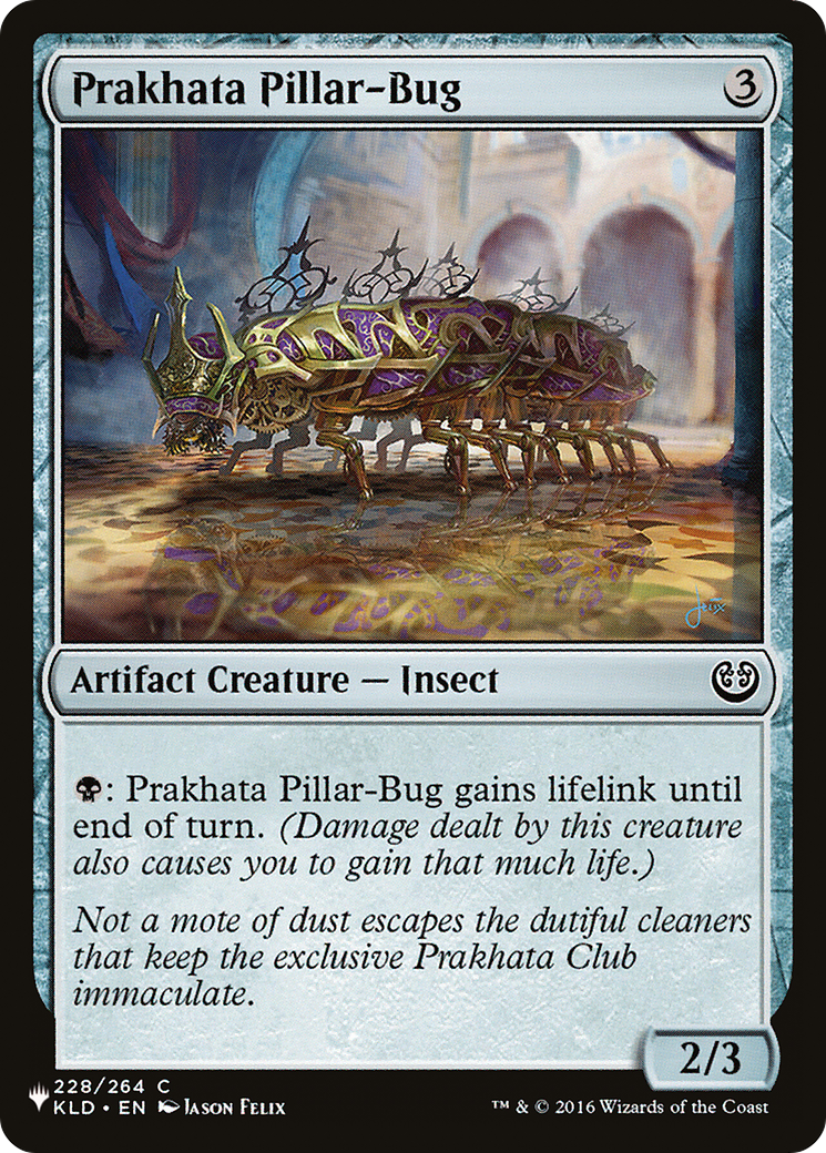 Prakhata Pillar-Bug [The List Reprints] | Exor Games Bridgewater