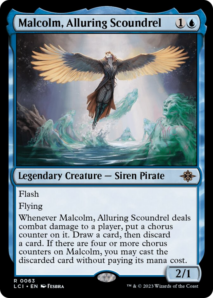 Malcolm, Alluring Scoundrel [The Lost Caverns of Ixalan] | Exor Games Bridgewater