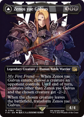 Zenos yae Galvus // Shinryu, Transcendent Rival (Borderless) [FINAL FANTASY] | Exor Games Bridgewater