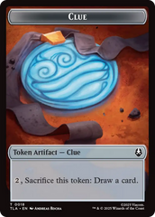 Ally (0005) // Clue (0018) Double-Sided Token [Avatar: The Last Airbender Tokens] | Exor Games Bridgewater