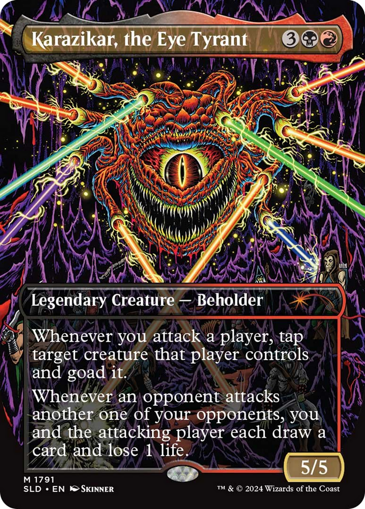 Karazikar, the Eye Tyrant (Rainbow Foil) [Secret Lair Drop Series] | Exor Games Bridgewater