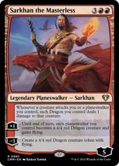 Sarkhan the Masterless [Commander Masters] | Exor Games Bridgewater