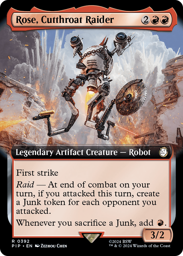 Rose, Cutthroat Raider (Extended Art) [Fallout] | Exor Games Bridgewater