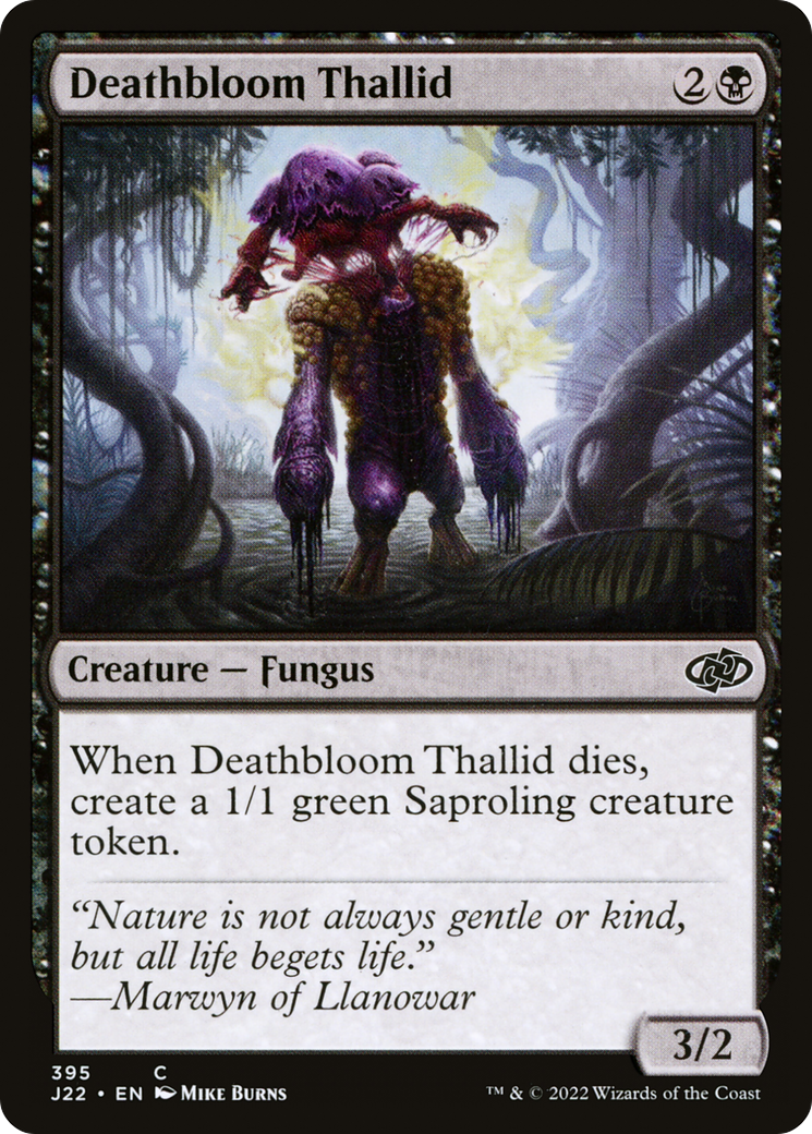 Deathbloom Thallid [Jumpstart 2022] | Exor Games Bridgewater