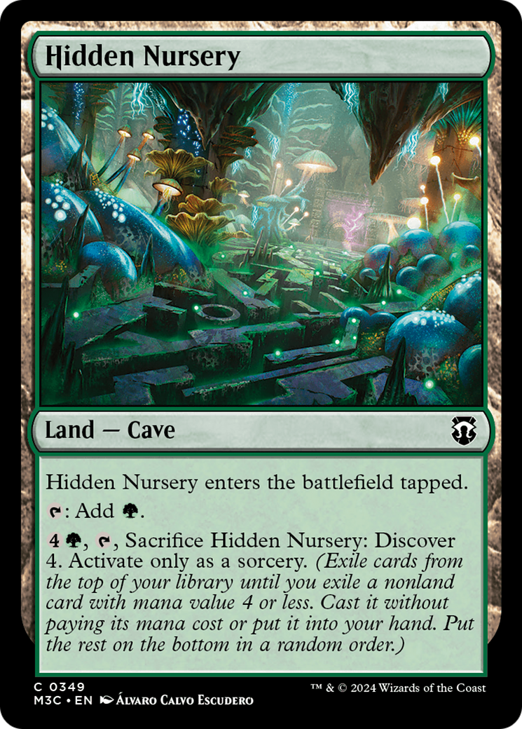 Hidden Nursery (Ripple Foil) [Modern Horizons 3 Commander] | Exor Games Bridgewater