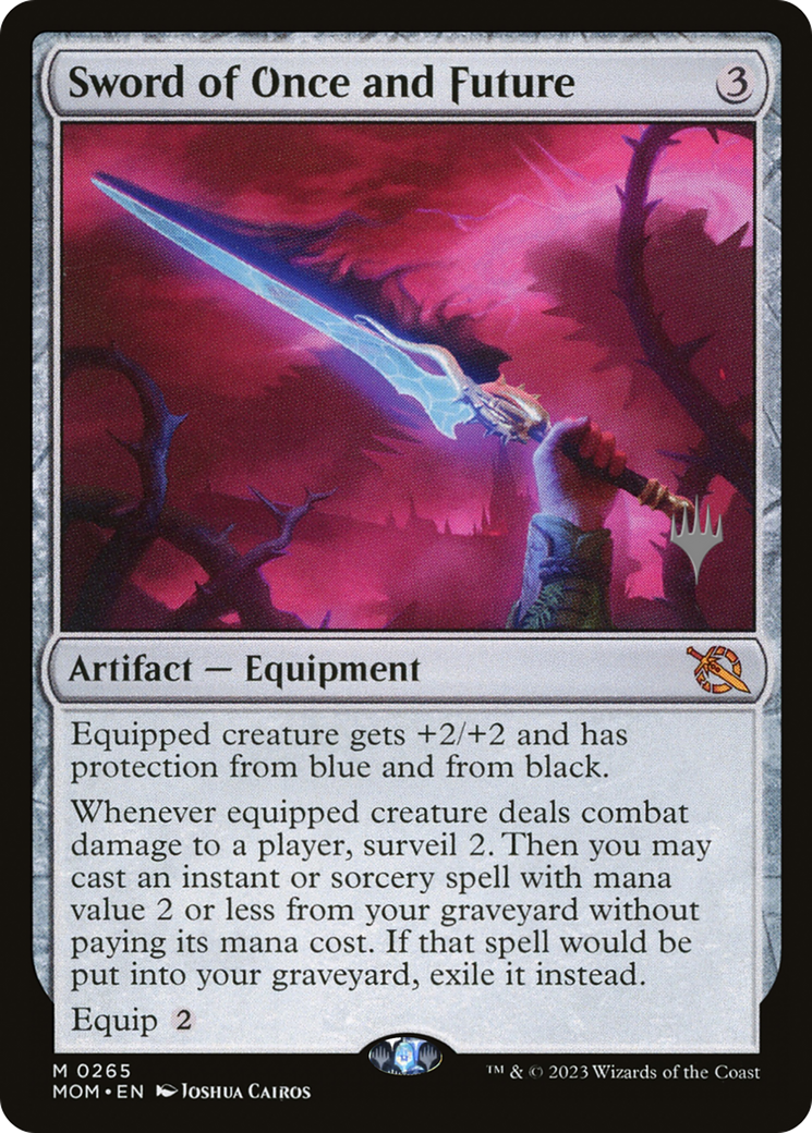 Sword of Once and Future (Promo Pack) [March of the Machine Promos] | Exor Games Bridgewater