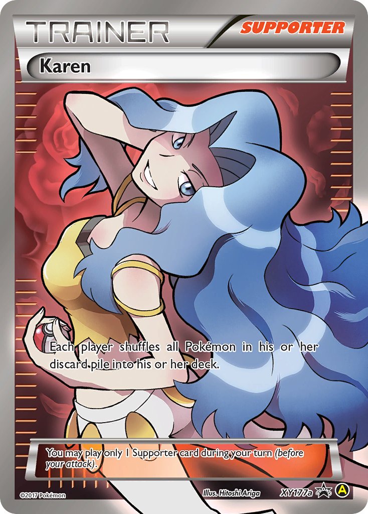 Karen (XY177a) [Alternate Art Promos] | Exor Games Bridgewater