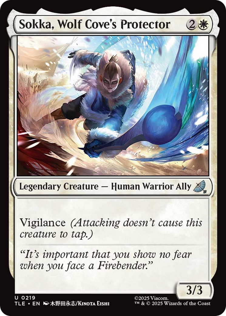Sokka, Wolf Cove's Protector [Avatar: The Last Airbender: Eternal-Legal] | Exor Games Bridgewater