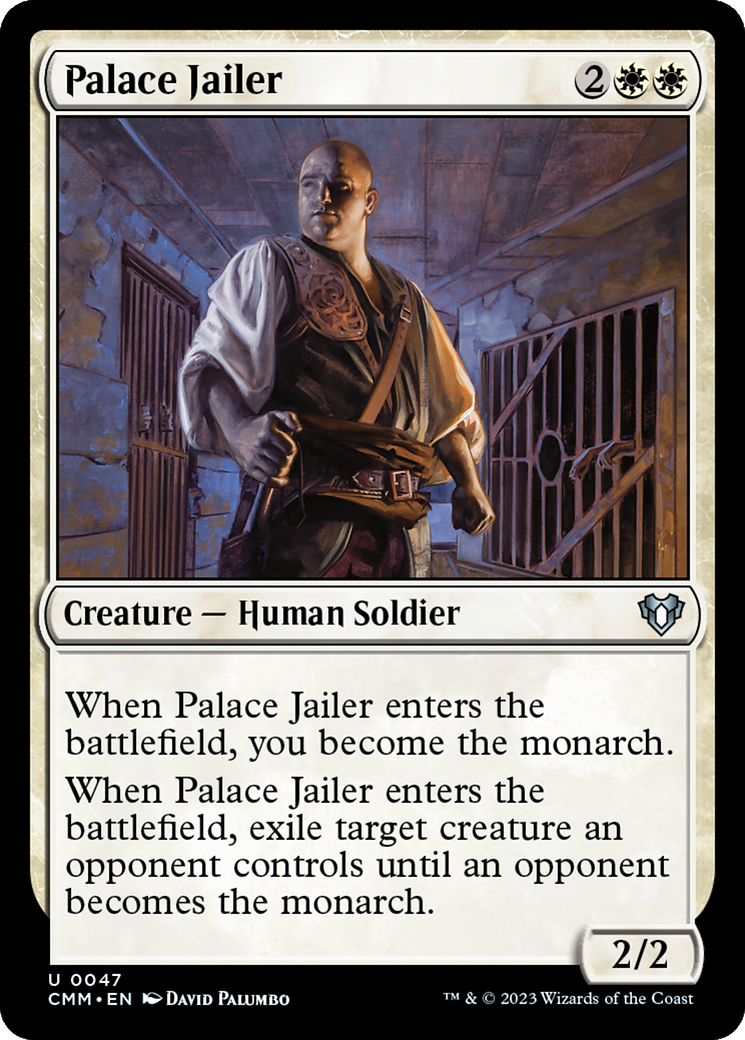 Palace Jailer [Commander Masters] | Exor Games Bridgewater