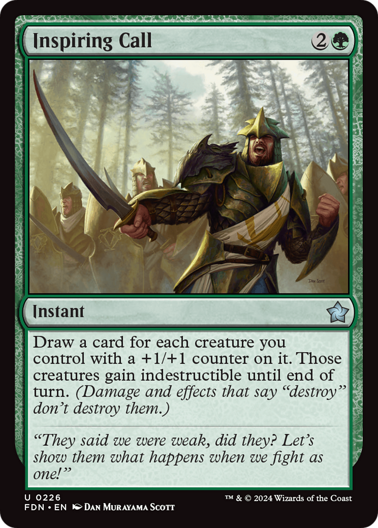 Inspiring Call [Foundations] | Exor Games Bridgewater