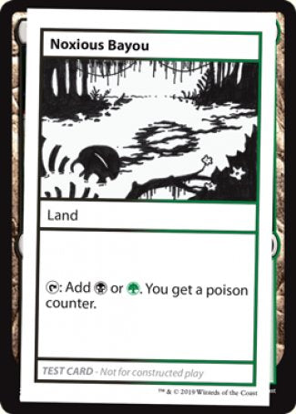 Noxious Bayou (2021 Edition) [Mystery Booster Playtest Cards] | Exor Games Bridgewater
