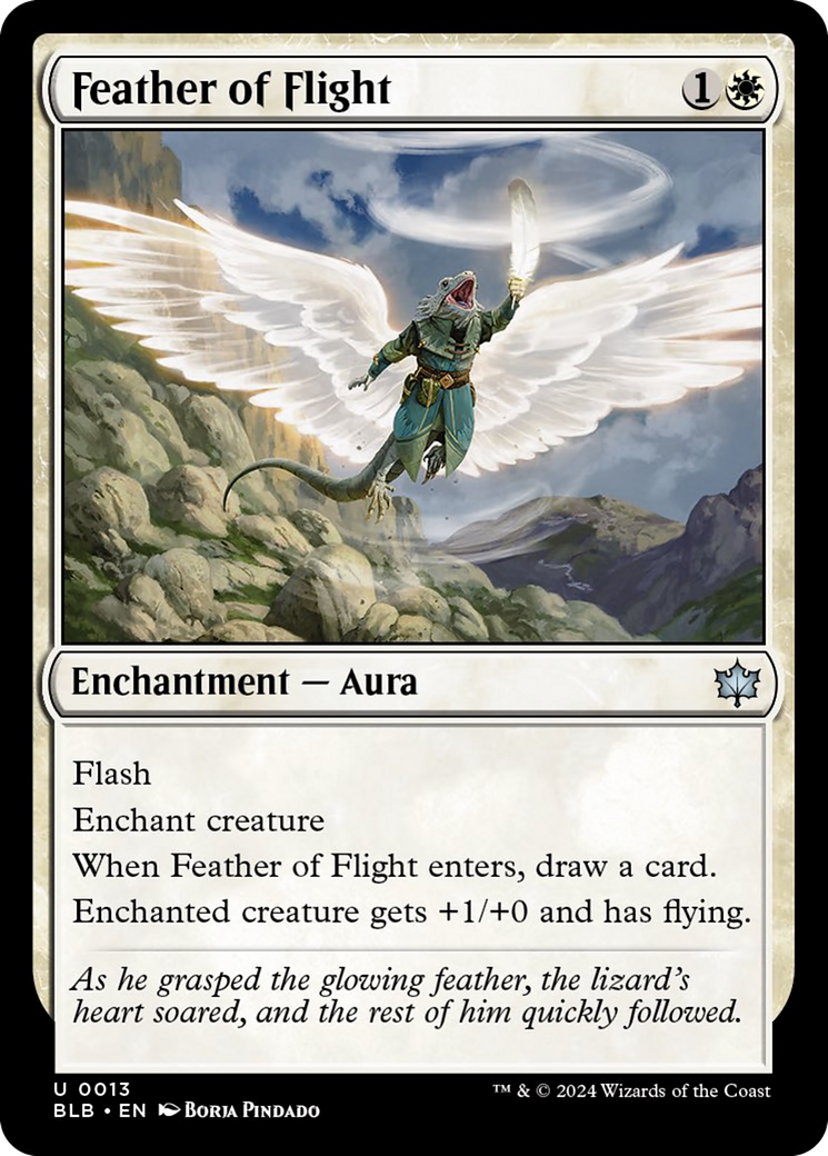 Feather of Flight [Bloomburrow] | Exor Games Bridgewater