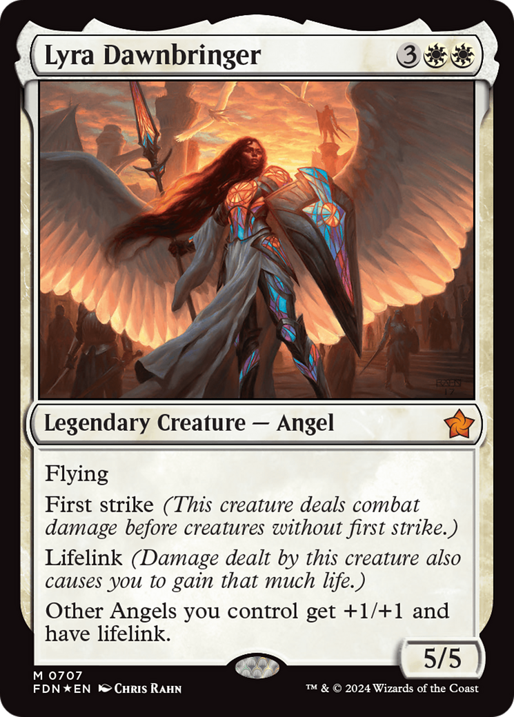 Lyra Dawnbringer [Foundations] | Exor Games Bridgewater