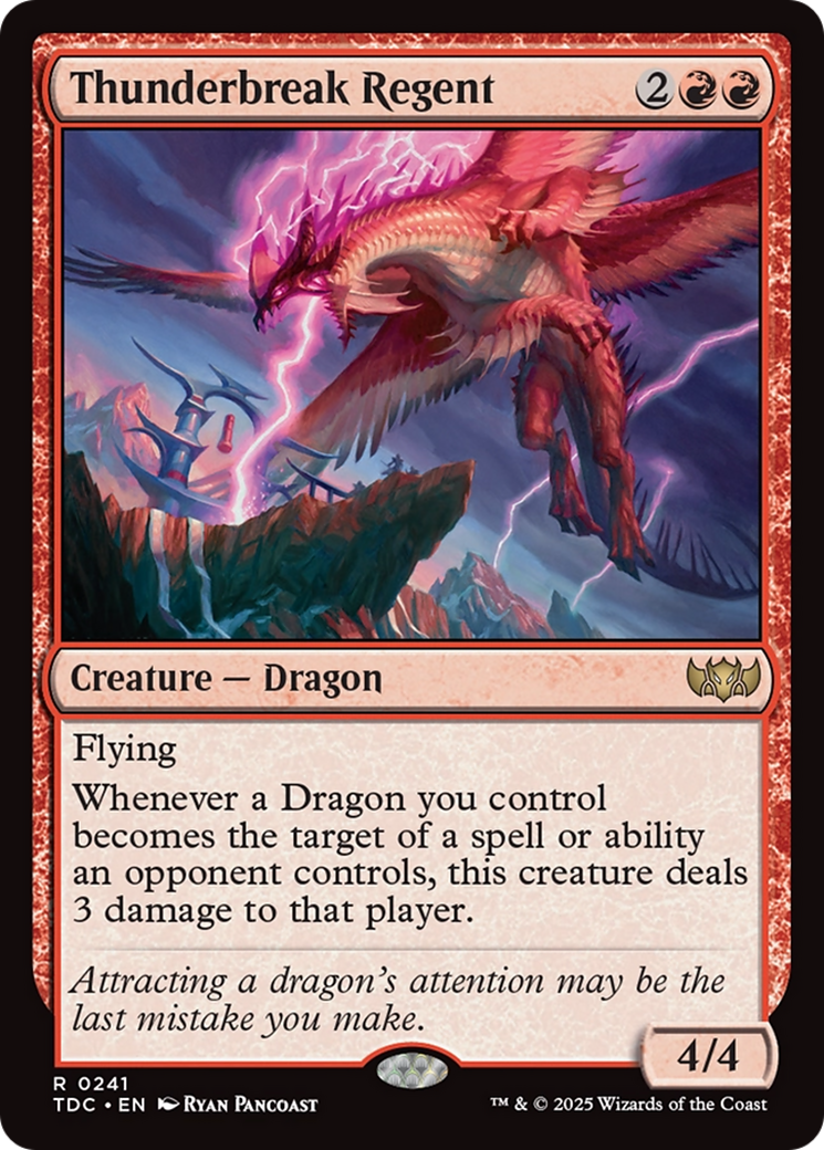 Thunderbreak Regent [Tarkir: Dragonstorm Commander] | Exor Games Bridgewater