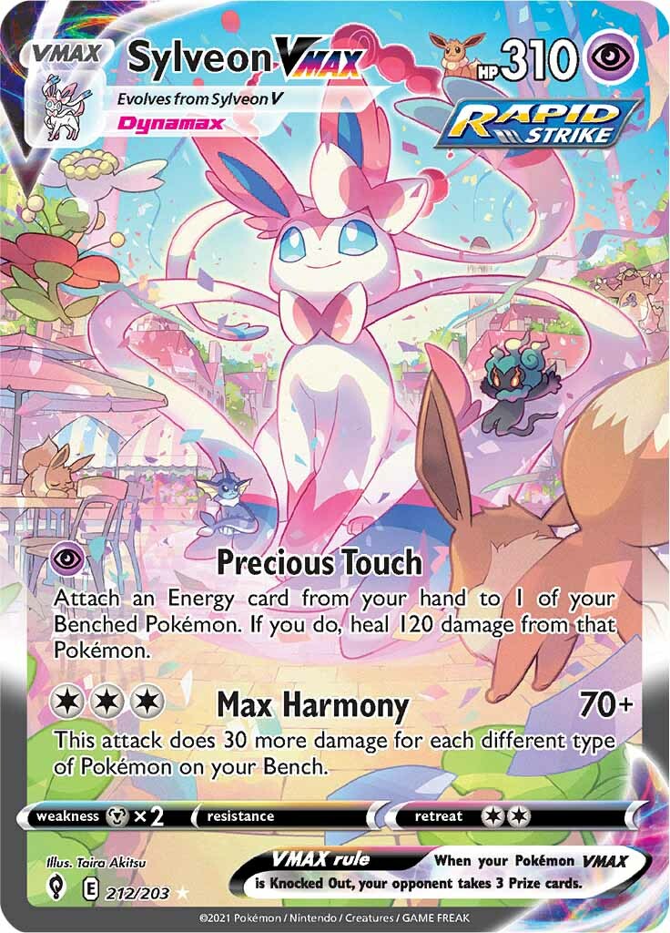 Sylveon VMAX (212/203) [Sword & Shield: Evolving Skies] | Exor Games Bridgewater