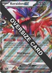 Koraidon ex (125/198) (Jumbo Card) [Scarlet & Violet: Base Set] | Exor Games Bridgewater