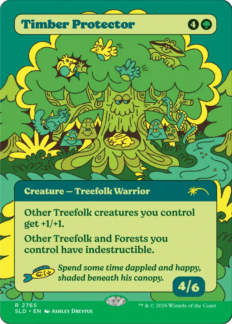 Timber Protector [Secret Lair Drop Series] | Exor Games Bridgewater