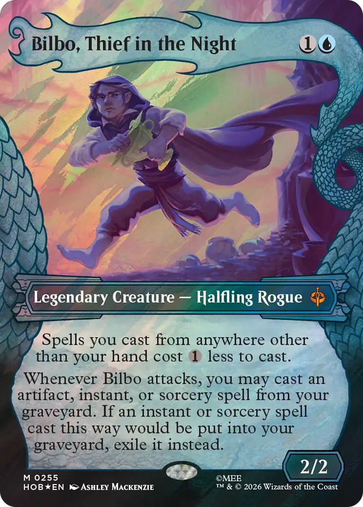 Bilbo, Thief in the Night (Showcase) (Surge Foil) [The Hobbit] | Exor Games Bridgewater