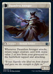 Bereaved Survivor // Dauntless Avenger [Innistrad: Midnight Hunt] | Exor Games Bridgewater