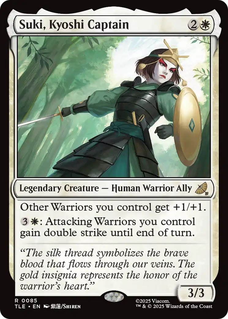 Suki, Kyoshi Captain [Avatar: The Last Airbender: Eternal-Legal] | Exor Games Bridgewater