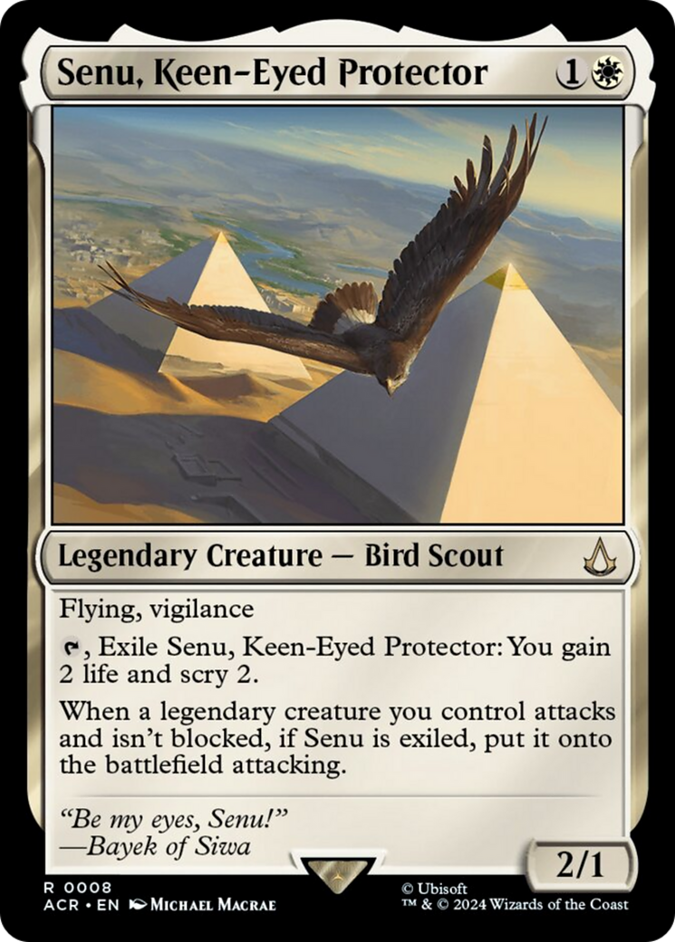 Senu, Keen-Eyed Protector [Assassin's Creed] | Exor Games Bridgewater