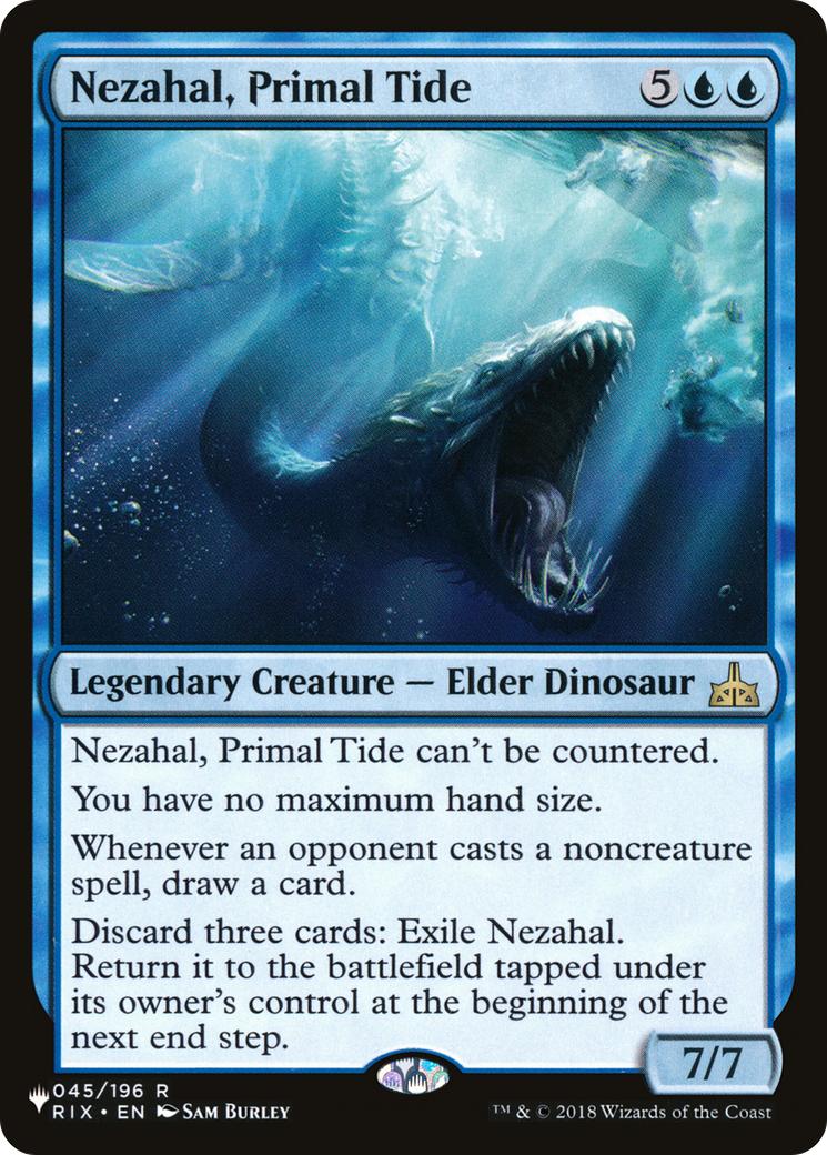 Nezahal, Primal Tide [The List] | Exor Games Bridgewater