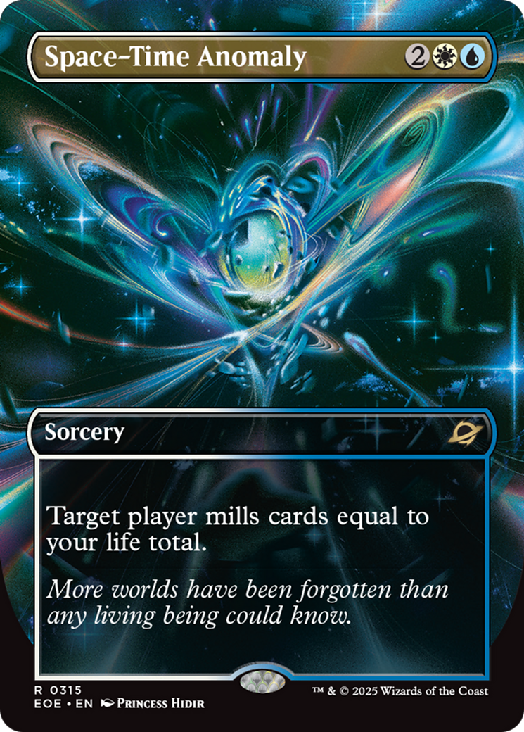 Space-Time Anomaly (Borderless) [Edge of Eternities] | Exor Games Bridgewater