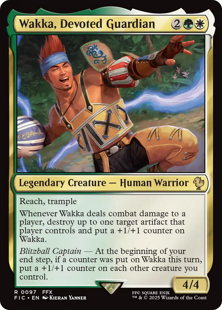 Wakka, Devoted Guardian [FINAL FANTASY Commander] | Exor Games Bridgewater